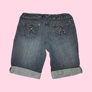 y2k grunge jorts with cute details